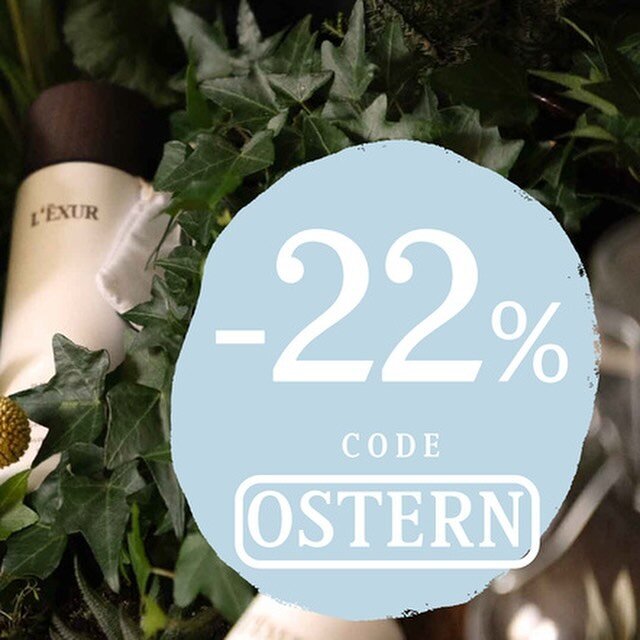 Wir w&uuml;nschen frohe Ostern! 🐇🐰 
Mit dem Rabattcode &bdquo;OSTERN&ldquo; sparst du 22% - ideal auch zum Verschenken :)