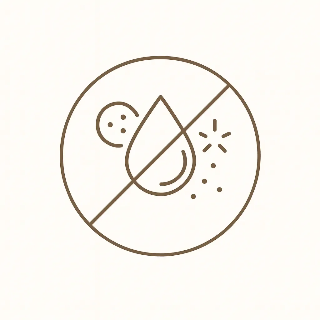 Vermeidung von Rückständen &amp; Irritationen