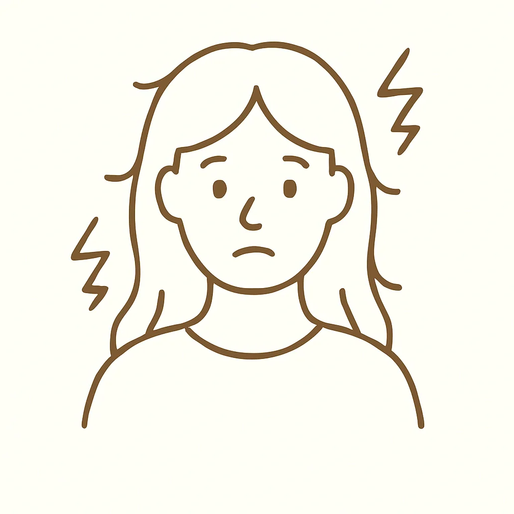 Trockenes, geschädigtes Haar