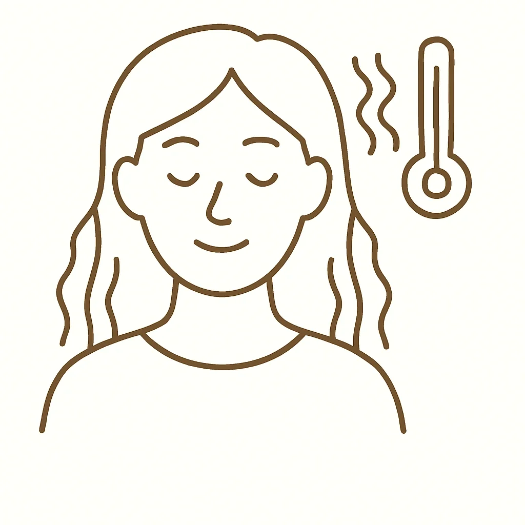 Hitzegestresstes Haar