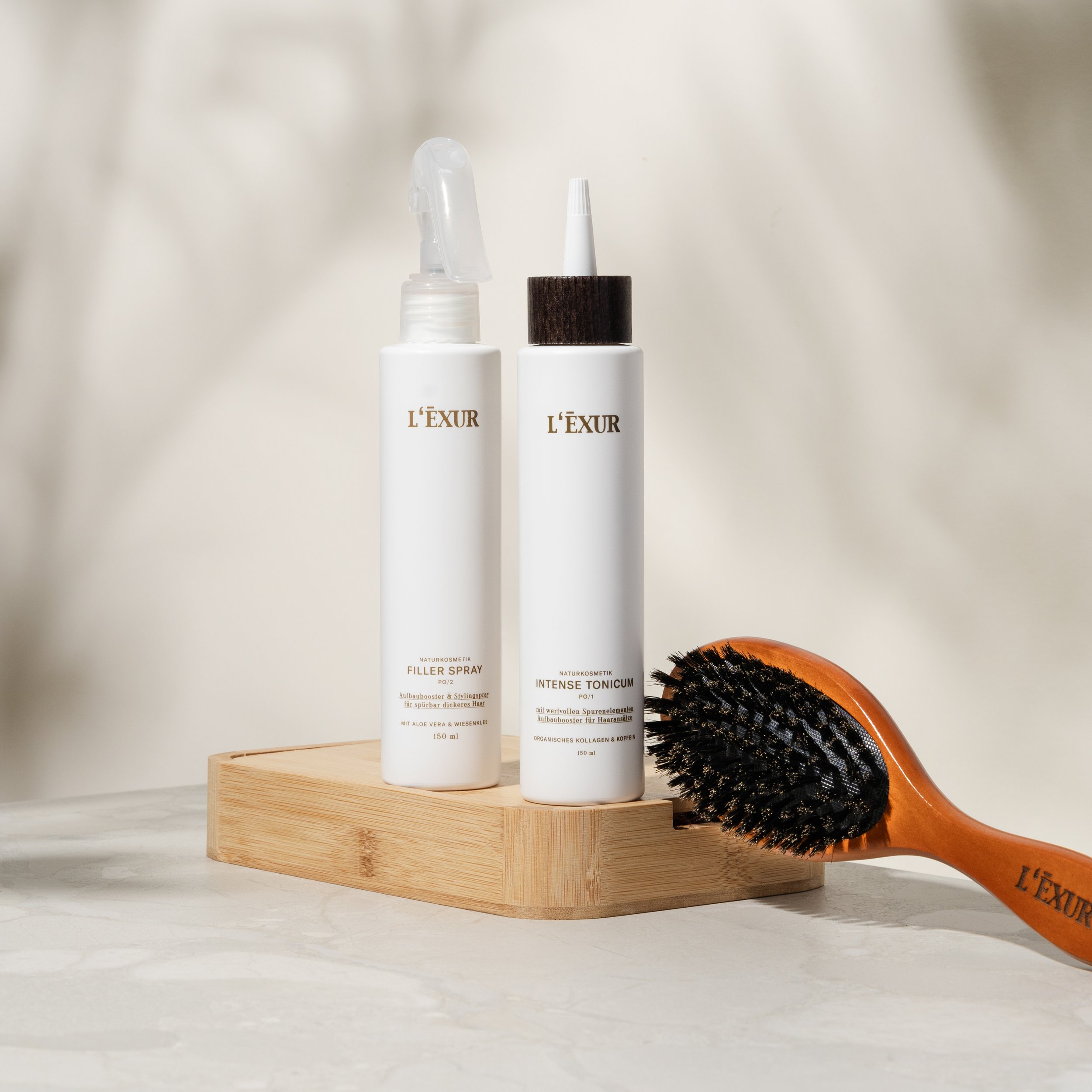 Lexur natuerliche Haarpflegeprodukte mit Aloe Vera und Kokosmilch und AnaGain