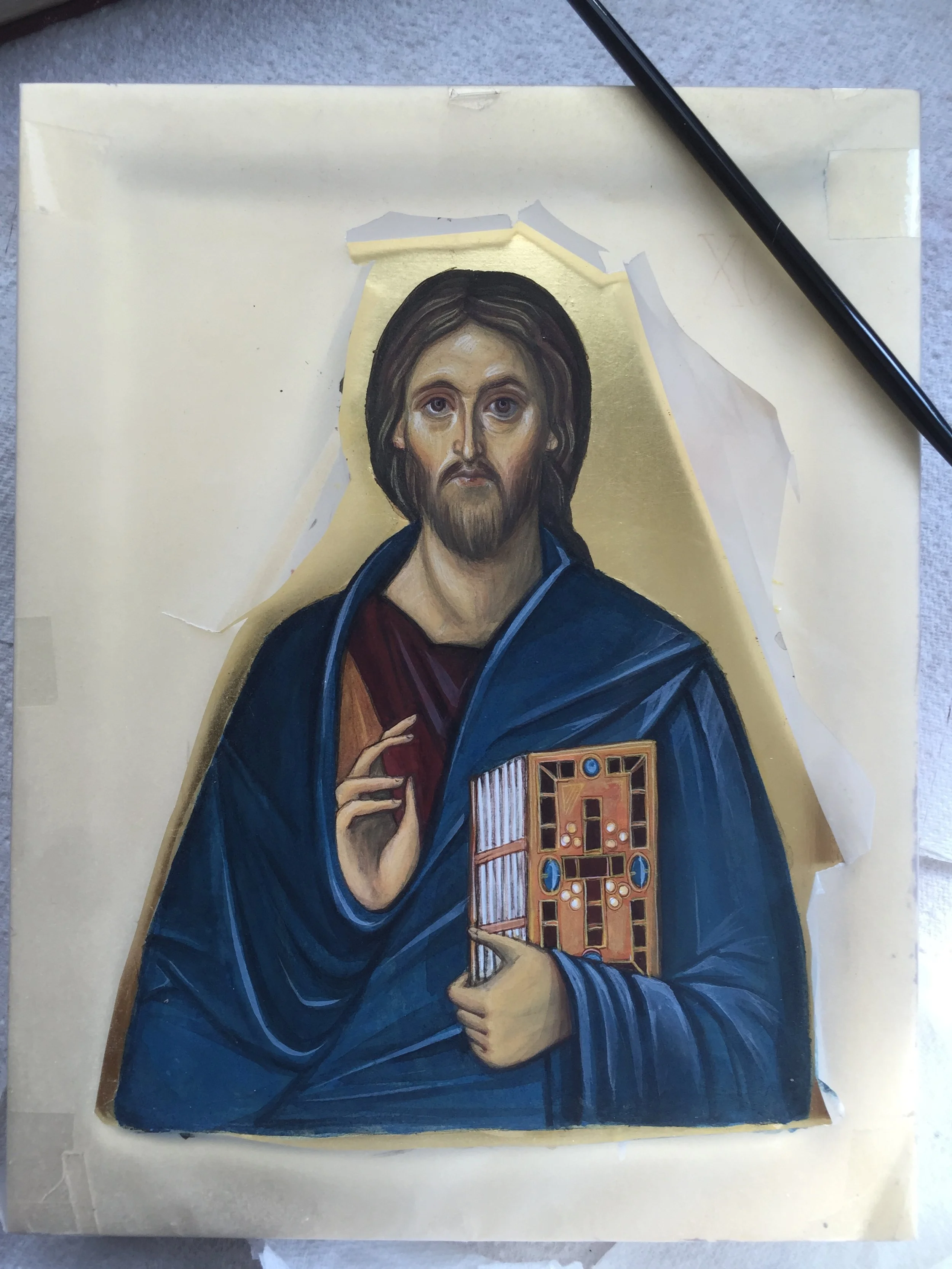 Fundamental techniques of icon painting or are they? — Hand Painted