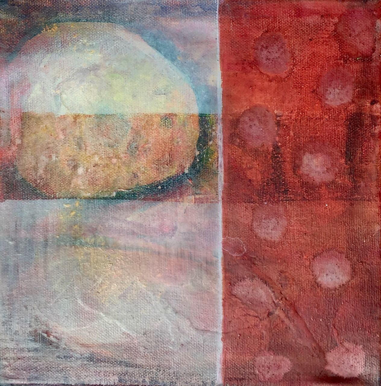 When the Tide Goes Out (20 x 20cms)