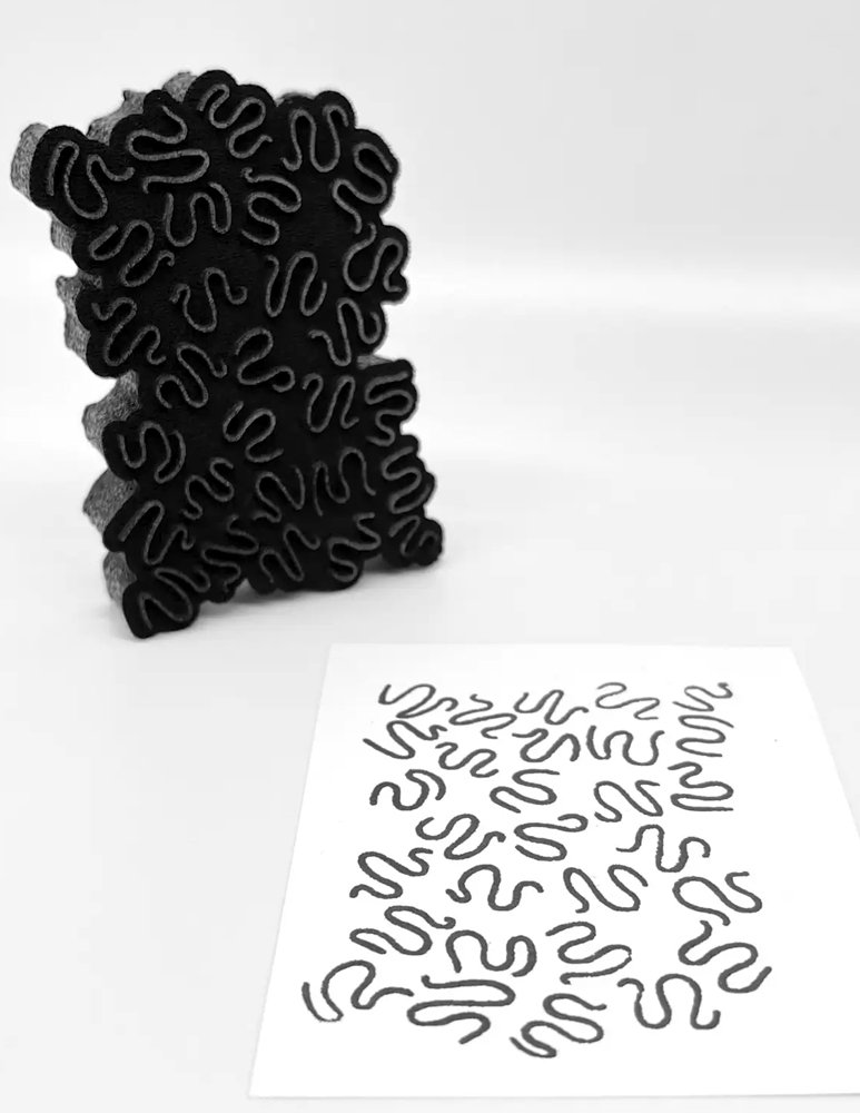 Sketchy Squiggles, Foam Stamp