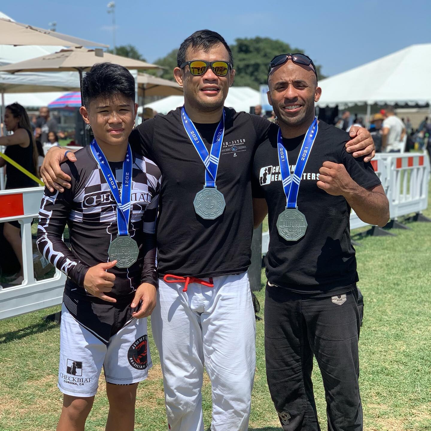 Great day today! With silvers for Shannon, Jake and I! Big congratulations to Brianne @bgriego1029 for Gold!! So proud of this crew! #checkmatbjj #checkmatcorona #jimmytatbjj #syr #shoyoroll