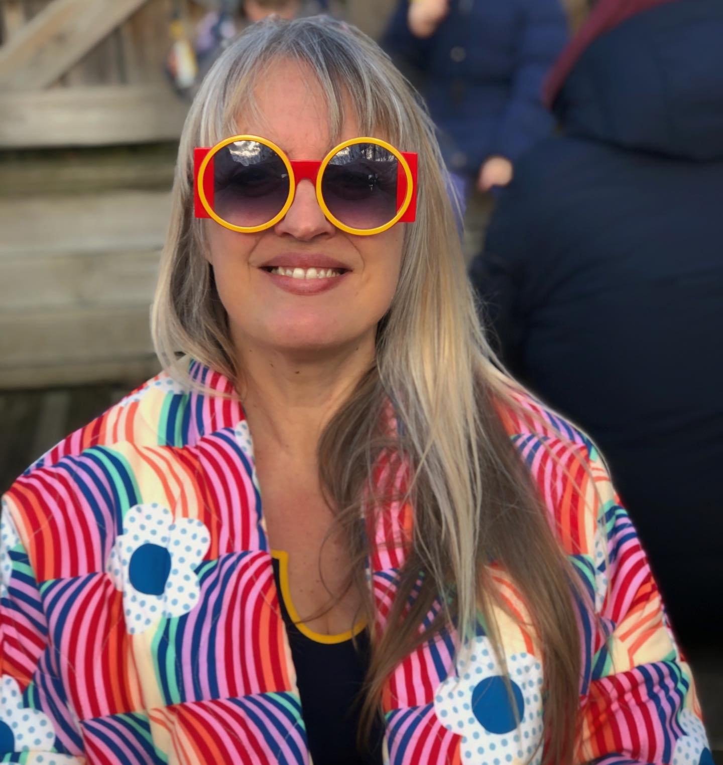 Sometimes - like today - I dress like a children&rsquo;s TV presenter from the 80s.⁣
⁣
I&rsquo;m still mostly to be found switching between day and night pyjamas, cocooned in comfort and as cosy as possible, but I do like playing with the fact that I