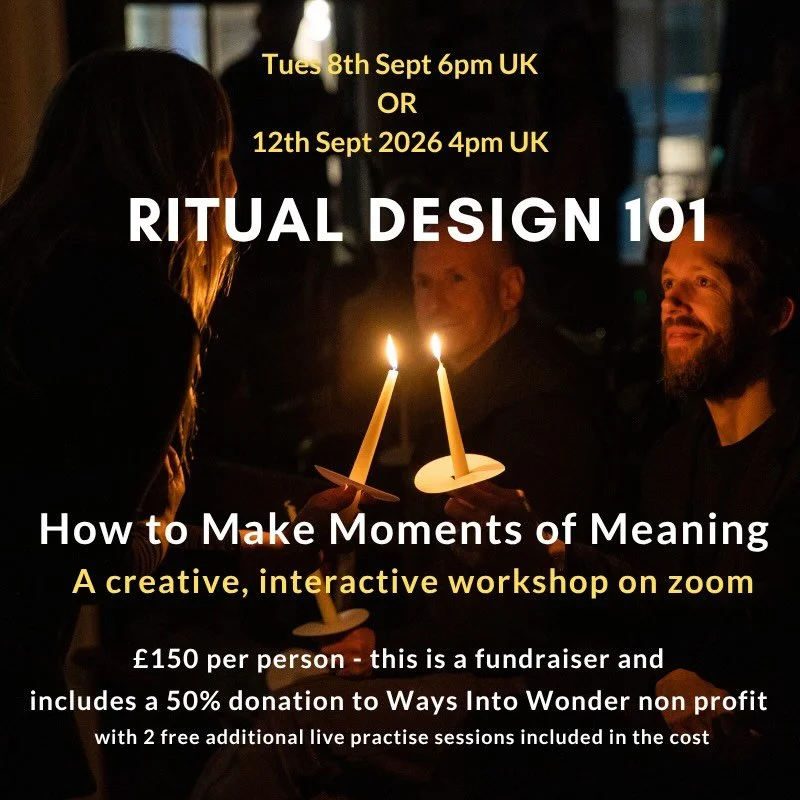 JOIN THIS WORKSHOP TO LEARN EXACTLY HOW I DESIGN RITUALS - and 50% goes towards our non profit - link in my bio AND a discount code valid until midnight Monday 31st - simply add AUGUST at the checkout and you get the whole thing for &pound;100 
How t