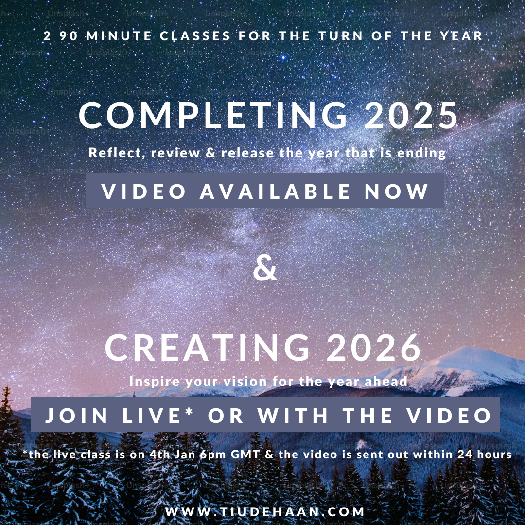 New Year Classes - Completing 2025 + Creating 2026