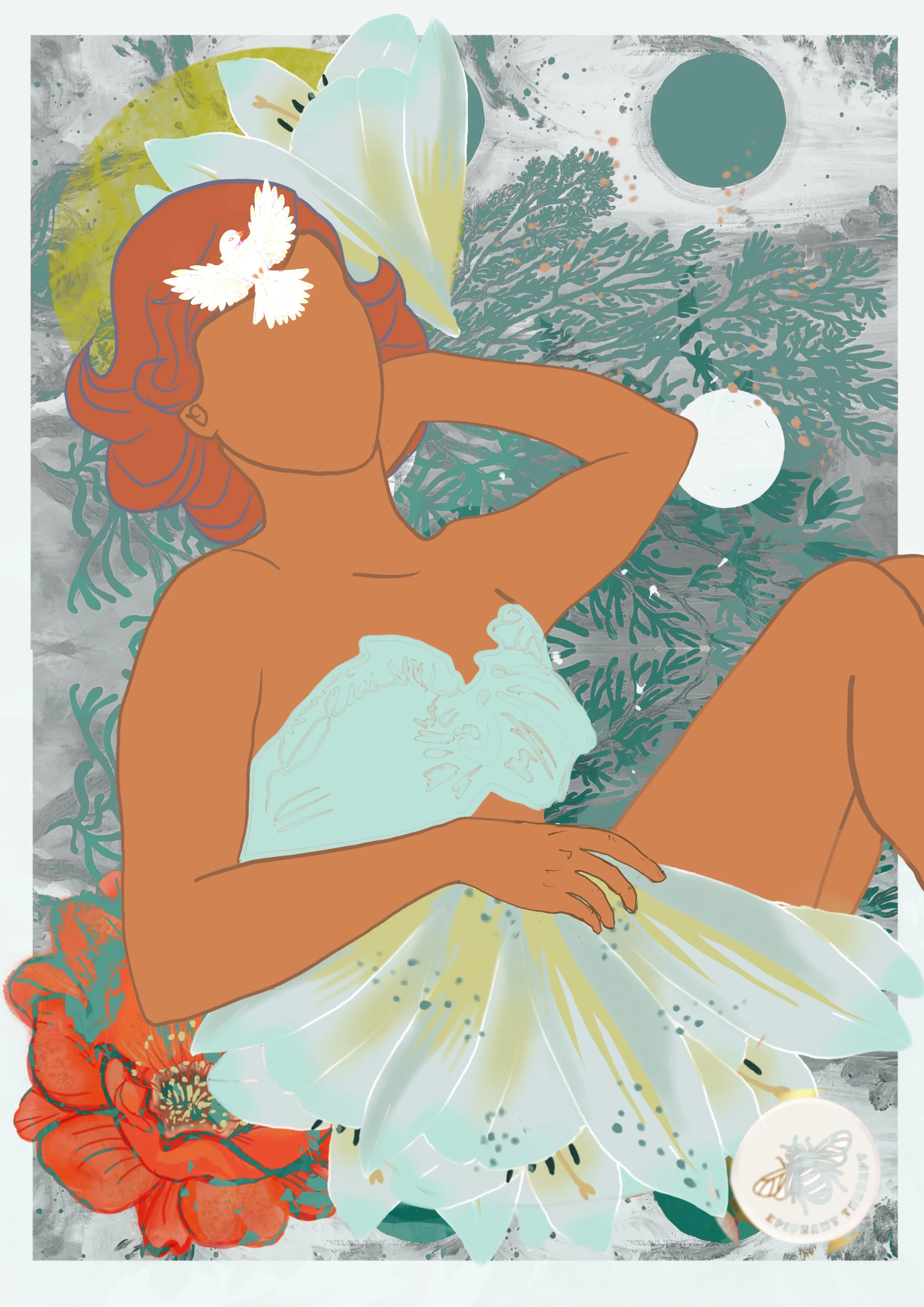 Self-love in relationships - Nika Nazarova-Evans art