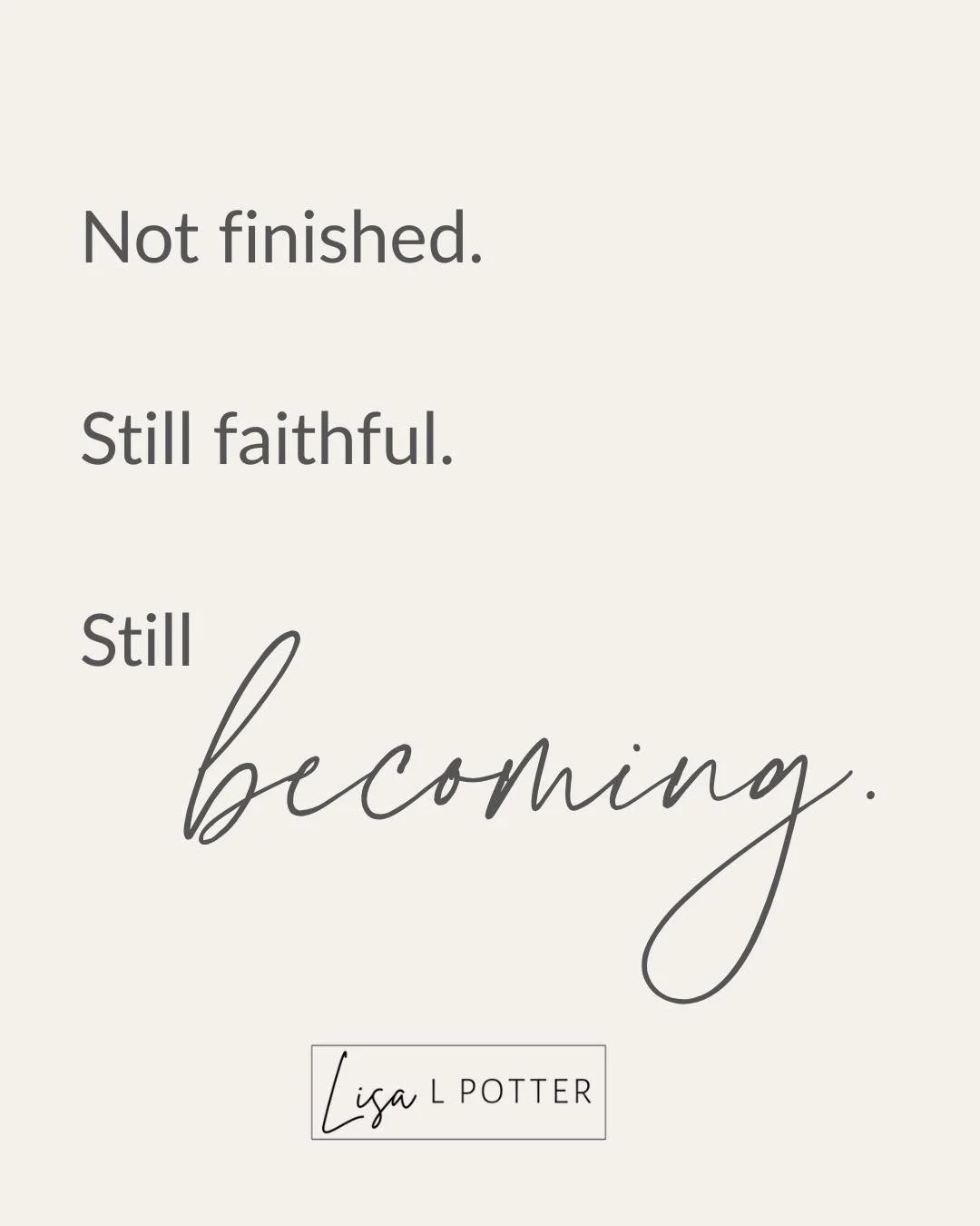 January asked for honesty more than answers.

It held grief, memory, slow steps, and the kind of faith that doesn&rsquo;t rush to explain itself. I&rsquo;m grateful for what this month allowed&mdash;space to tell the truth, to remember well, and to k