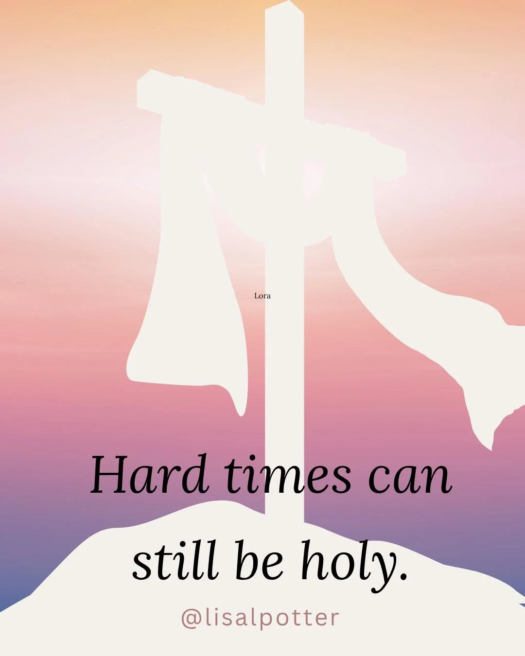 Not every holy moment feels like victory, some feel&hellip;
Like loss.
 silence.
Like something is ending before you're ready.

Good Friday reminds us that even Jesus walked through what looked like defeat.

And as leaders, we know these seasons well