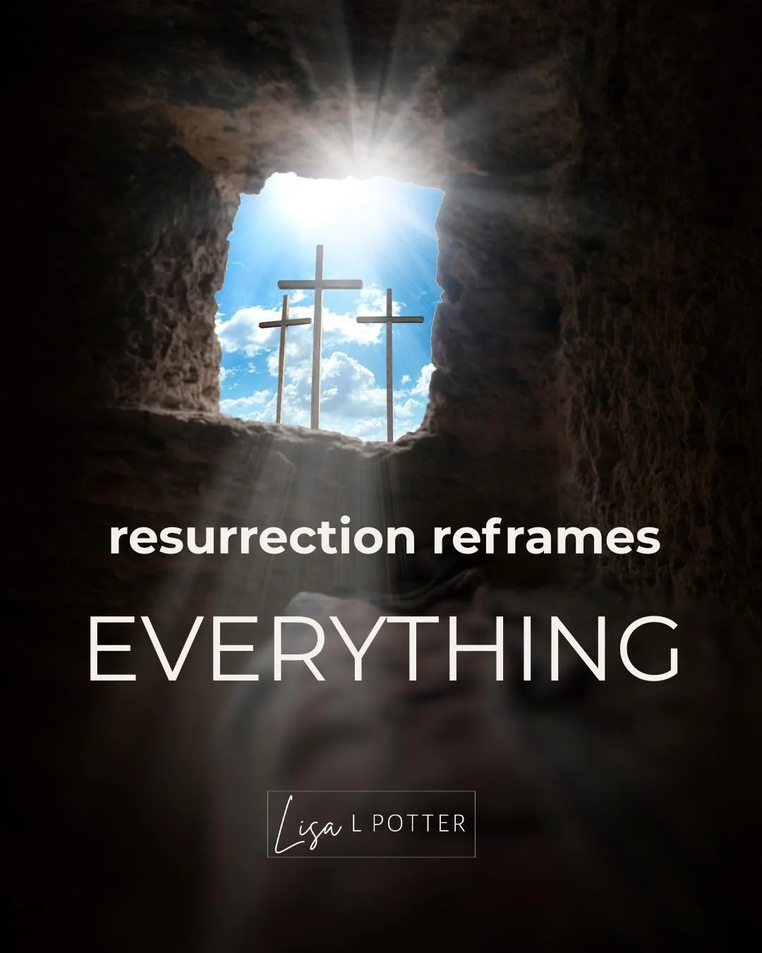 Sunday changes everything.

What looked like defeat&hellip; wasn&rsquo;t final.

What felt like silence&hellip; wasn&rsquo;t absence.

What seemed buried&hellip; wasn&rsquo;t forgotten.

This is the power of resurrection.

Jesus didn&rsquo;t just ove