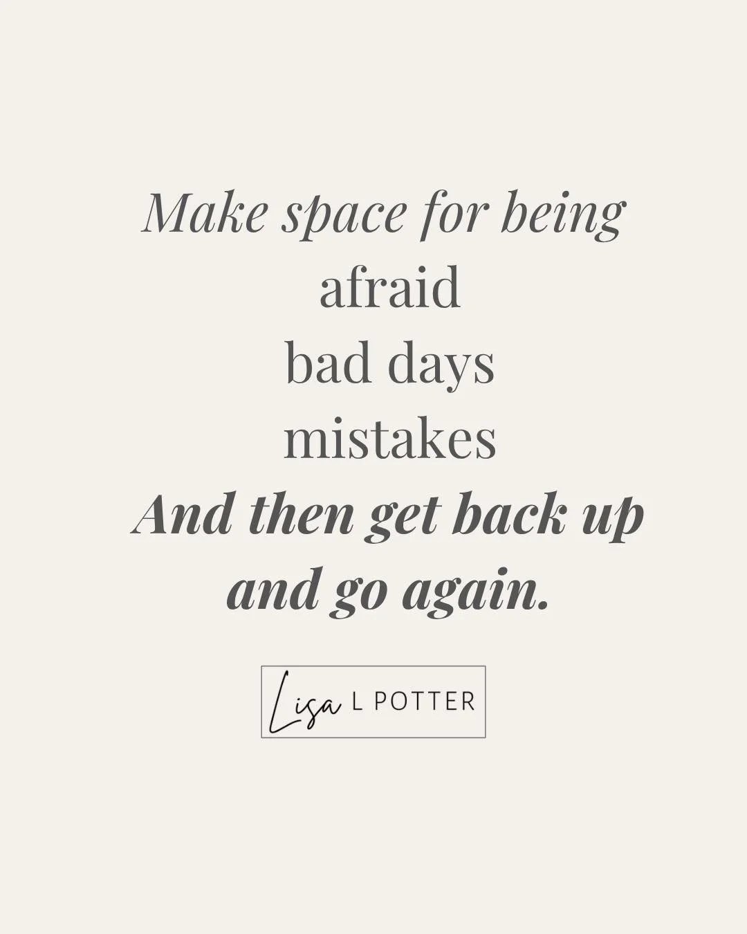 Leadership is not built in perfect moments. 
It&rsquo;s built in the moments when you feel afraid and show up anyway.
The days you question yourself.
The mistakes you wish you could redo. 
The moments when your confidence feels thin, and your strengt