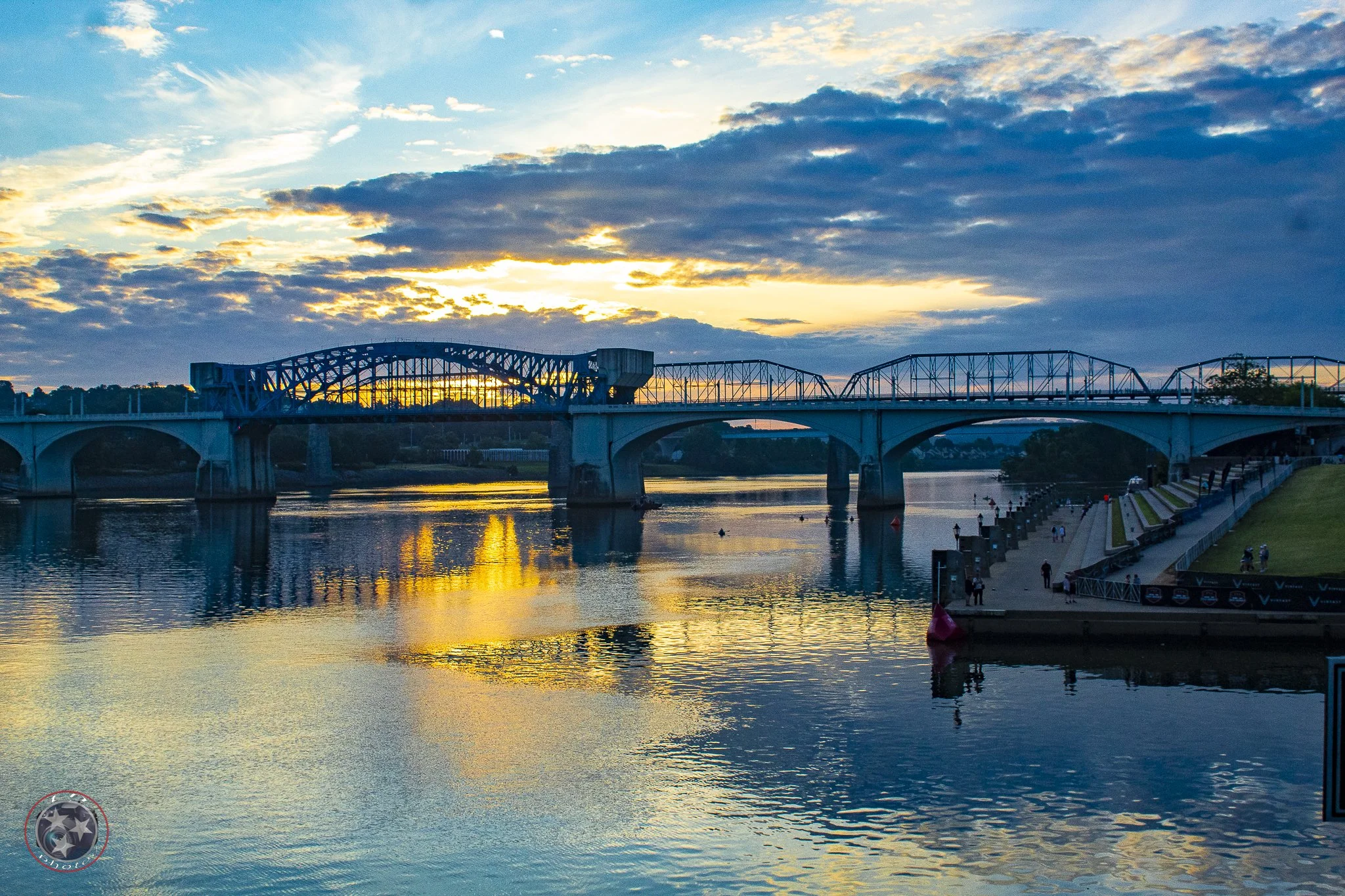Sunrise Tennessee River Chattanooga Riverfront