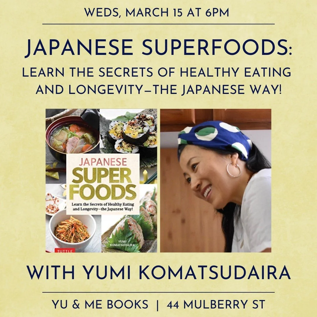 Japanese Superfoods with Yumi Komatsudaira — Yu and Me Books