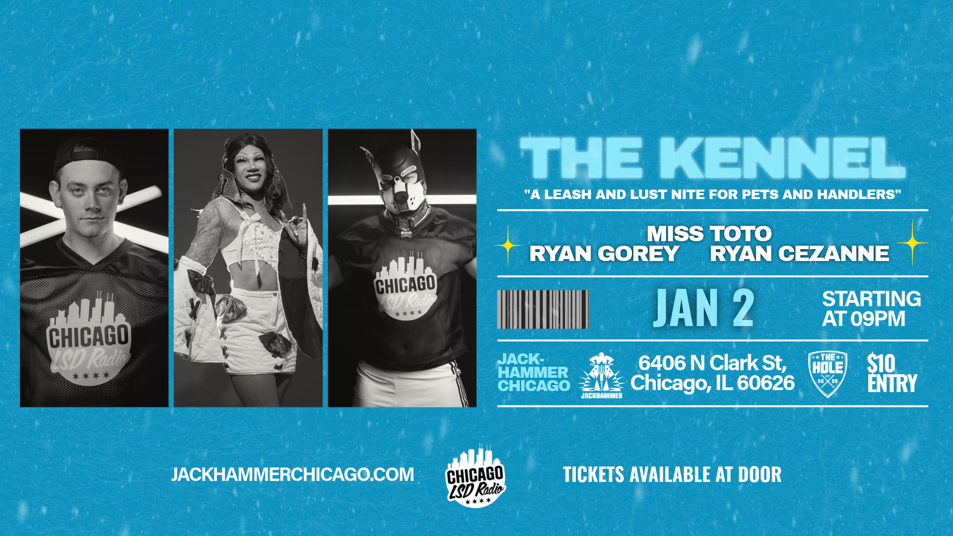 FRIDAY JANUARY 2ND • 9PM-4AM