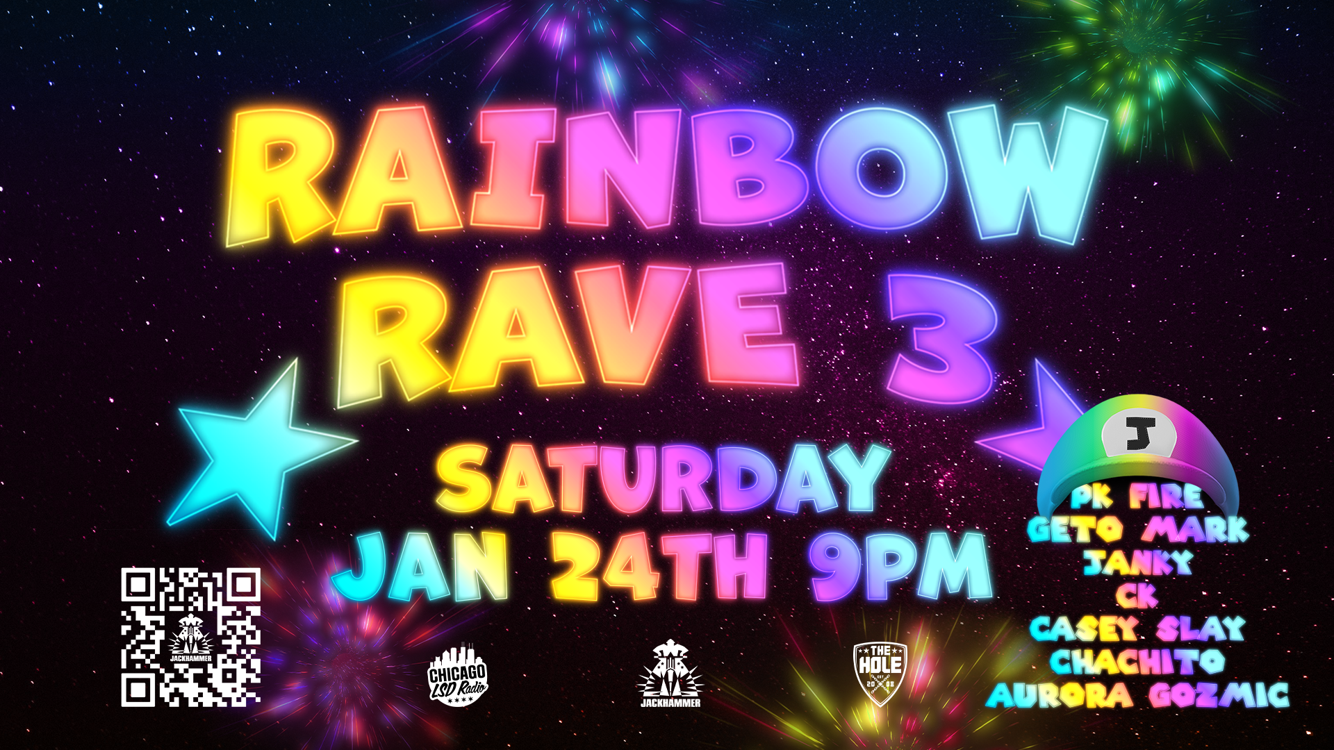 SATURDAY JANUARY 24TH • 9PM-5AM