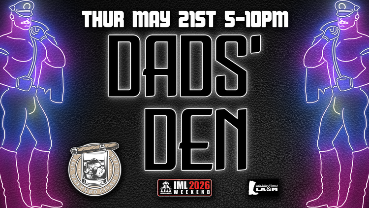Dad’s Den IML 2026 event graphic