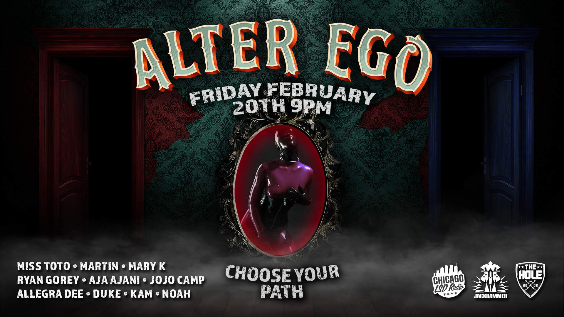 FRIDAY FEBRUARY 20TH  • 9PM-4AM