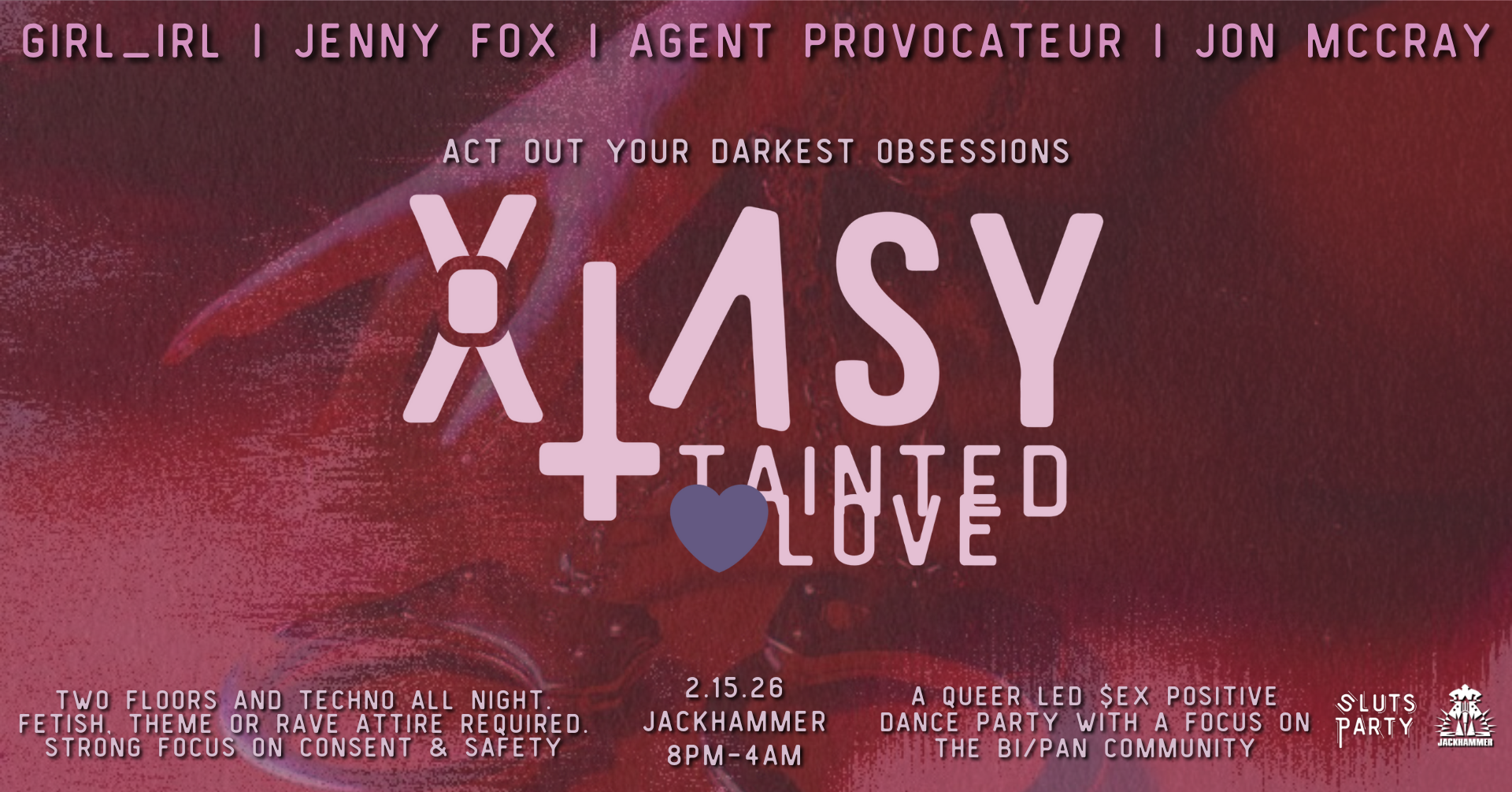 SUNDAY FEBRUARY 15TH  • 8PM-4AM