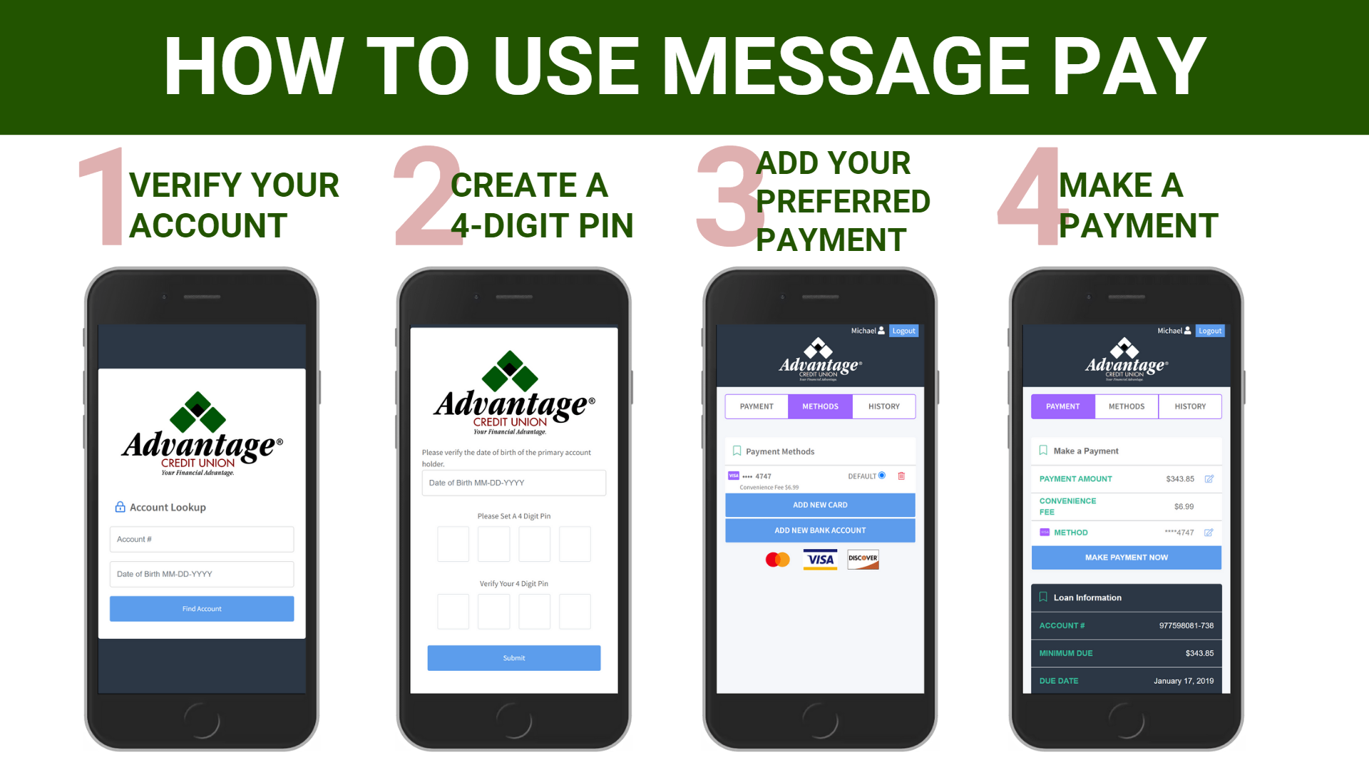Message Pay Car Payments Made Easy! — Advantage Credit Union
