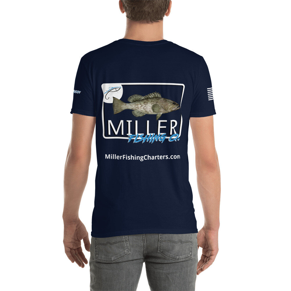 Men's Athletic dri-fit Miller Fishing Co. FreemanBoatworks T-shirt —  miller fishing company