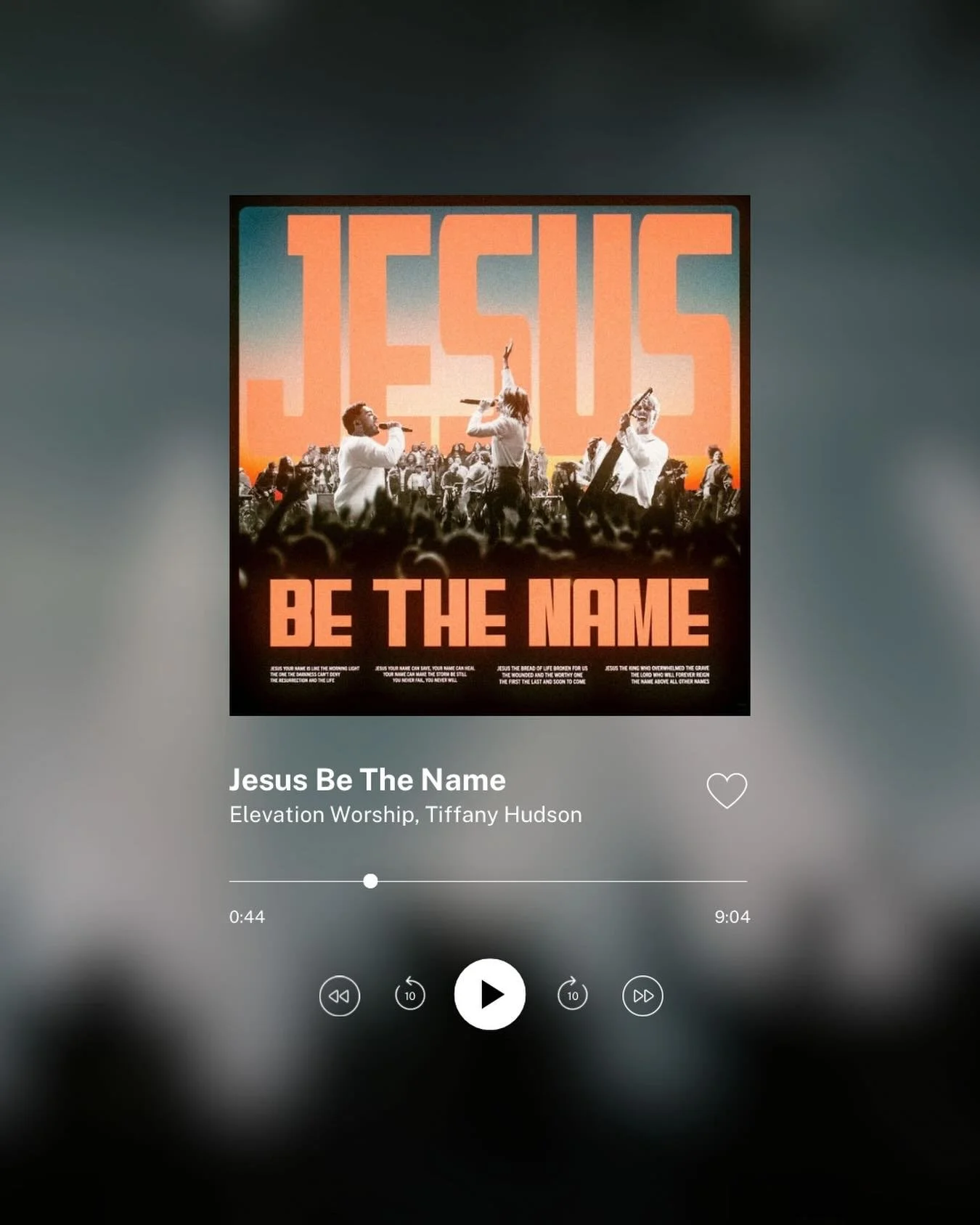 NEW SONG SUNDAY!

&ldquo;Jesus Be the Name&rdquo; is being added to our worship music line up! 🙌

You won&rsquo;t want to miss this!