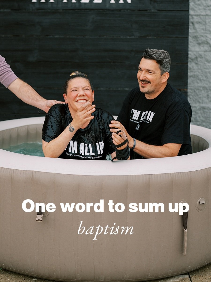 Scroll to the end to see what baptism is all about&hellip;

Register now to join the next group on November 1st! We&rsquo;ll be doing indoor baptism after both services.