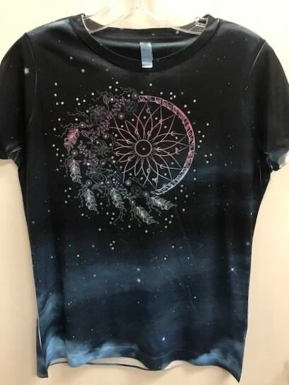 Full Sublimation with rhinestone study.