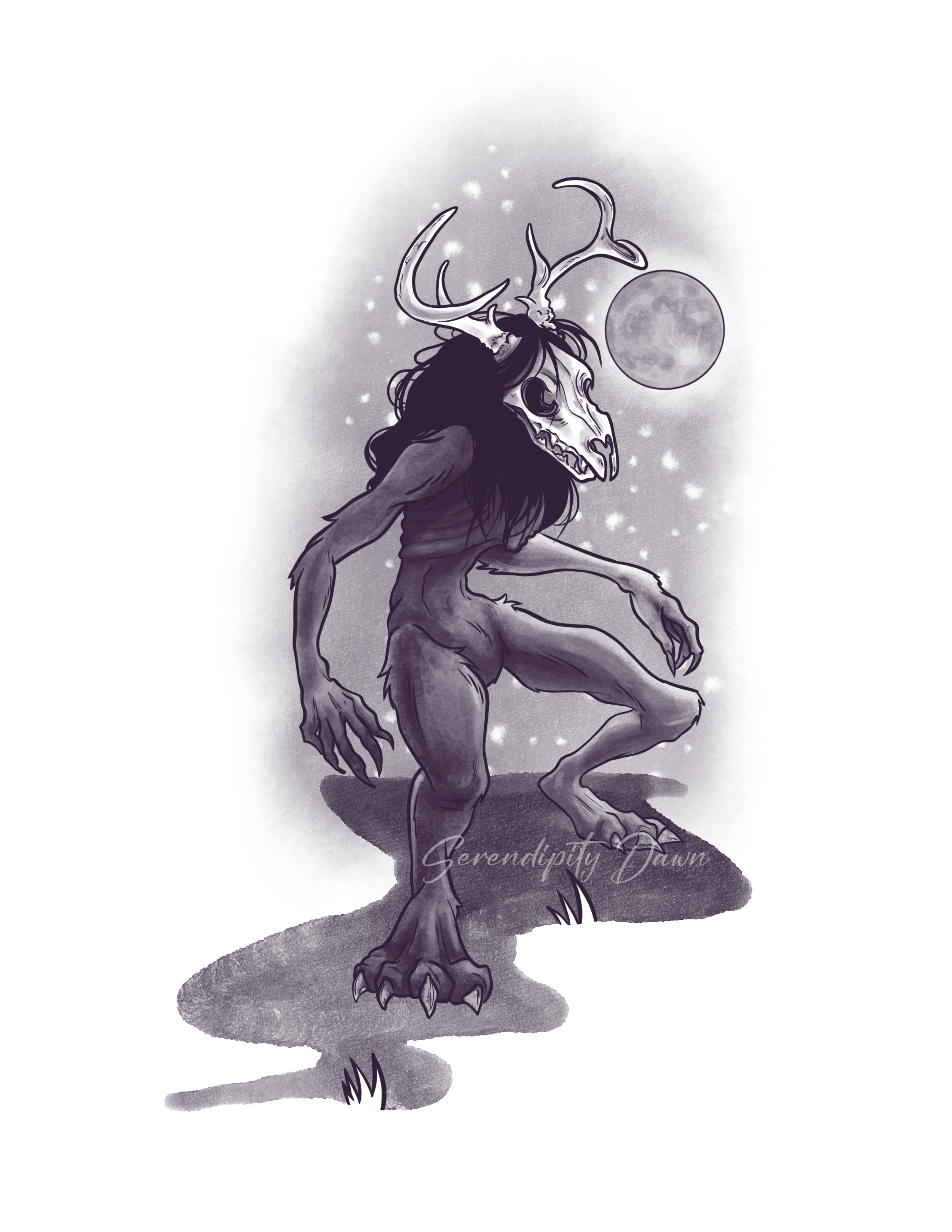 Wendigo tattoo 1.png