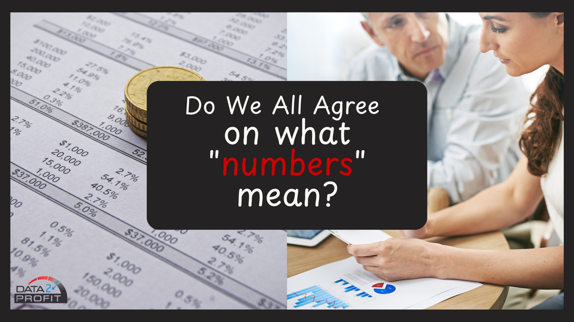 Do We All Agree on what "numbers" mean? 