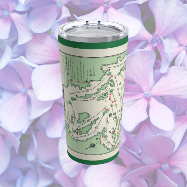 Masters Tumbler featuring Map of Augusta National Golf Club.png