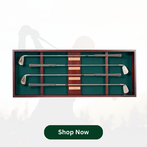 4 Club Shadow Box Display