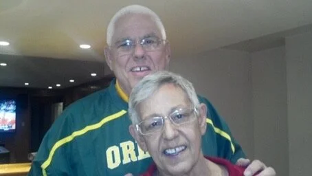 Jon Bruno with his sister Toni Rae
