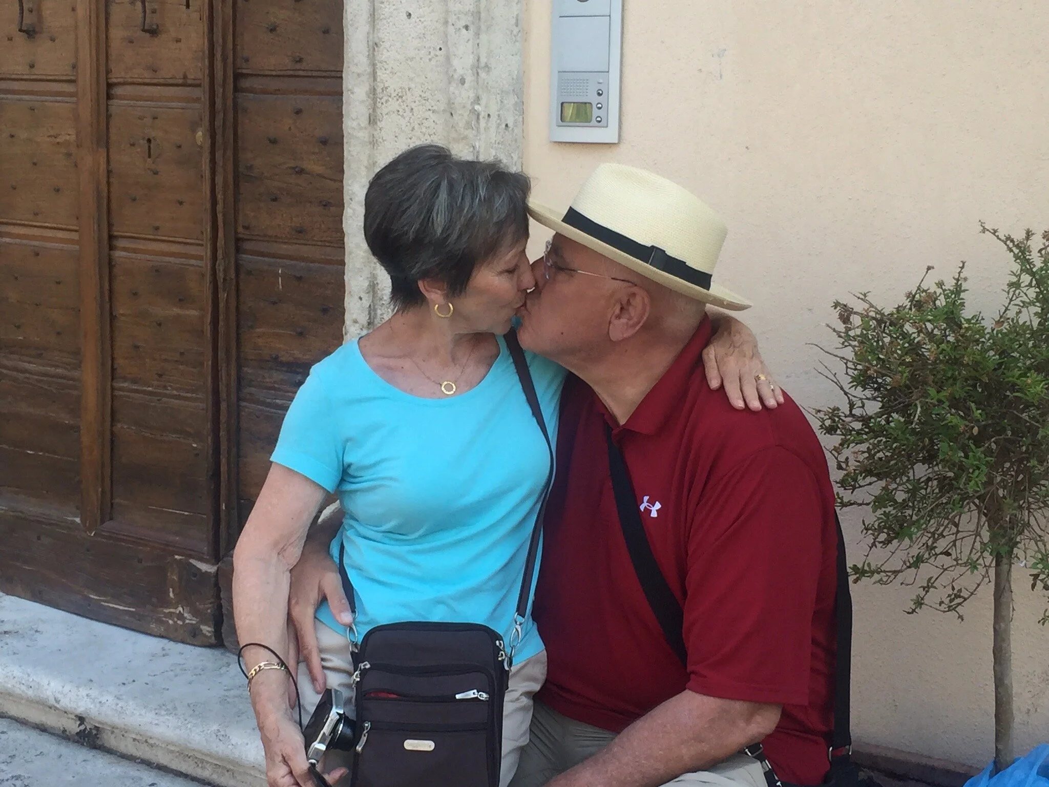 Jon Bruno and his beloved wife Mary