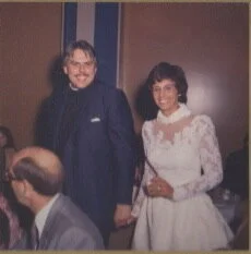 Jon Bruno at his sister, Toni Rae's, wedding