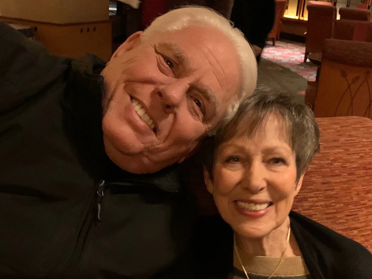 J Jon Bruno with his beloved wife Mary