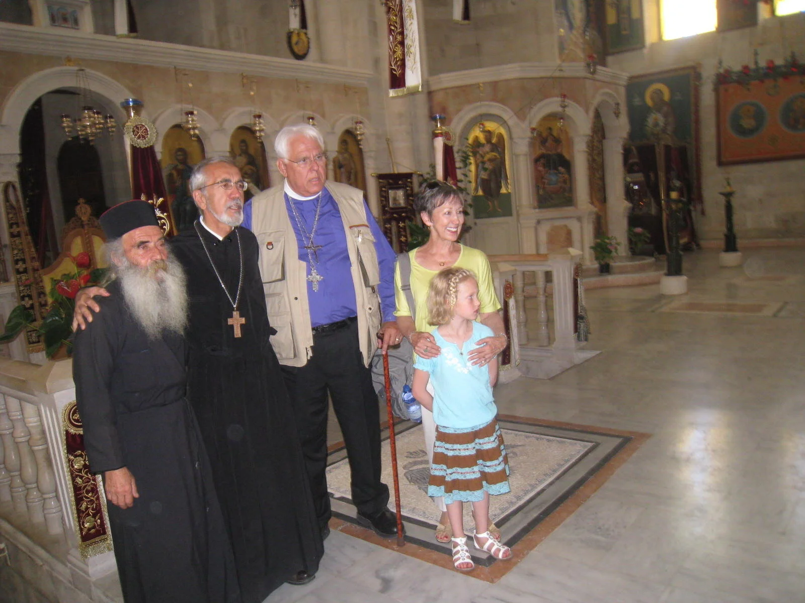 Rt. Rev. J Jon Bruno in Jerusalem 