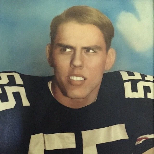 Jon Bruno in his Cal State LA football photo