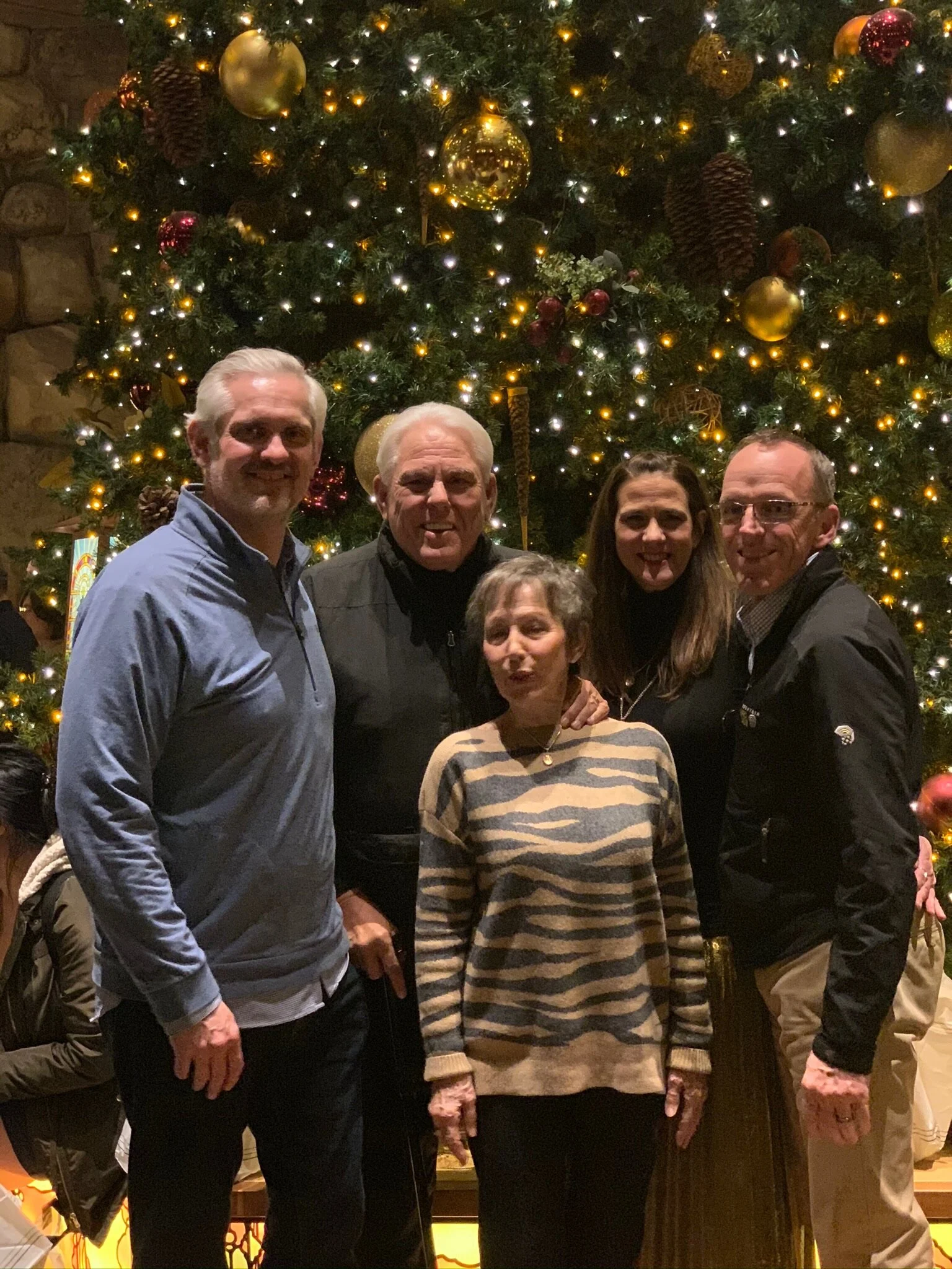 Jon Bruno with his wife Mary, sons Brent and Philip, and daughter Jonelle