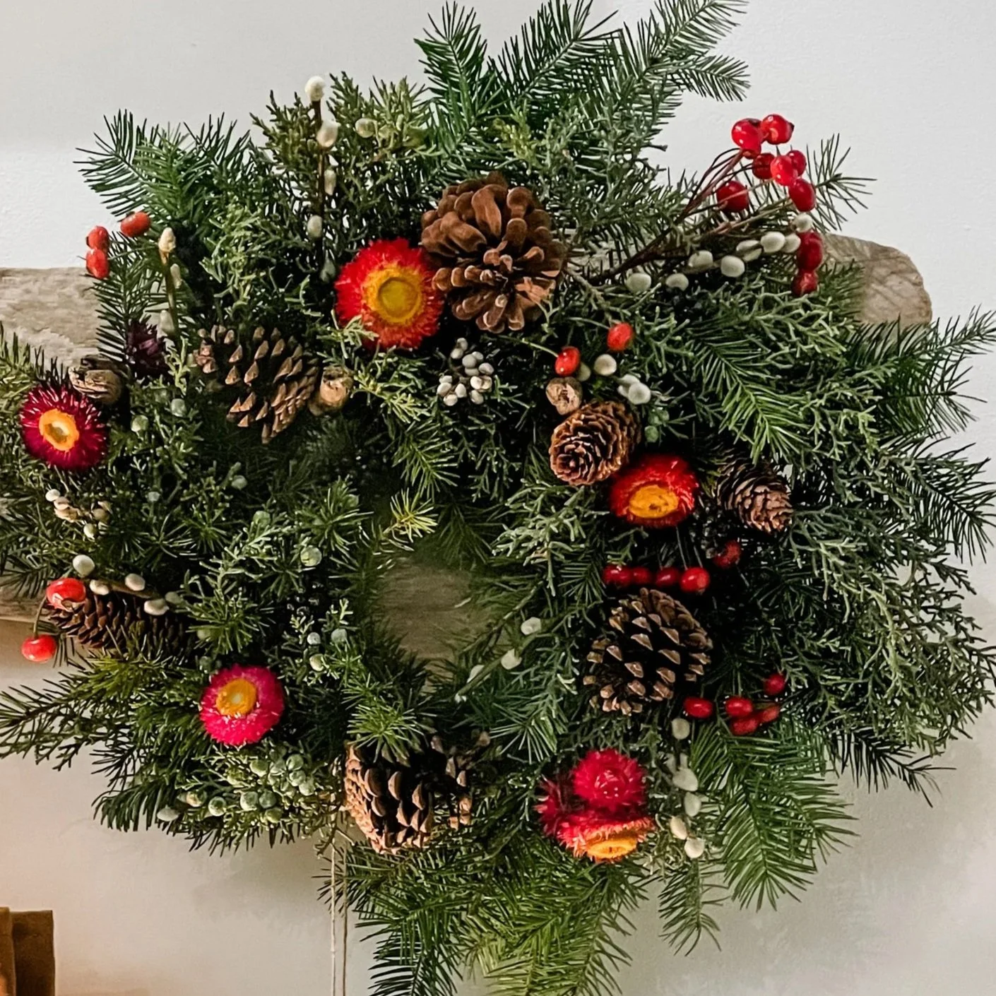 Whiskey + Winter Wreath Workshop at Talnua Distillery