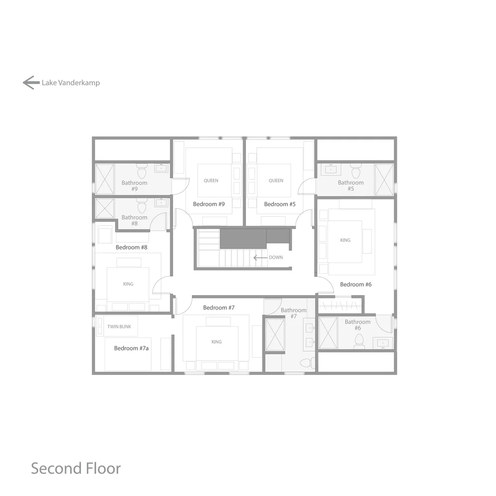 Grace Manor (9 beds) — Vanderkamp Cabin & Lodge Rentals Corporate