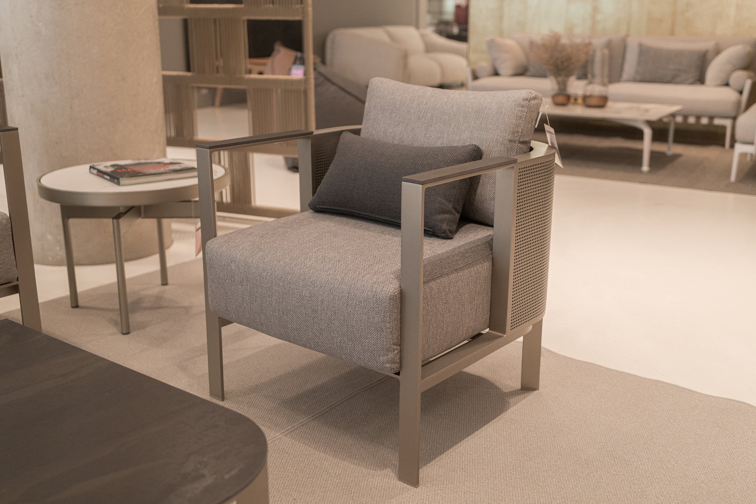 SOLANAS OUTDOOR LOUNGE CHAIR BY GANDIA BLASCO