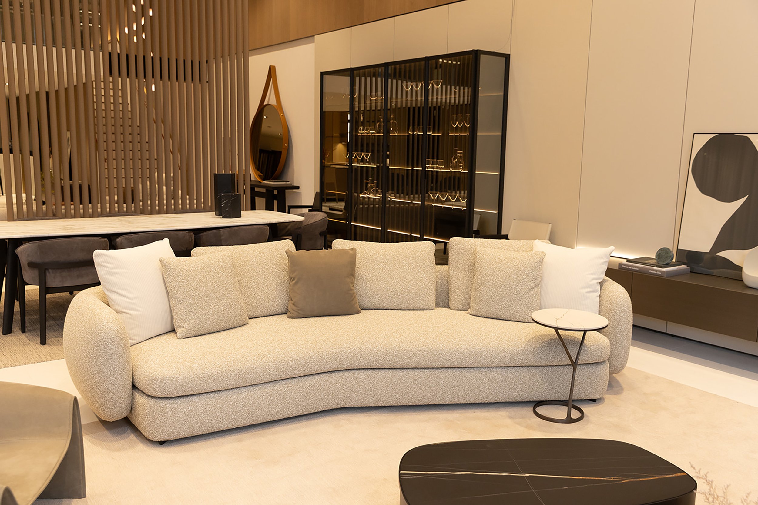 SAINT GERMAIN BOOMERANG SOFA BY POLIFORM