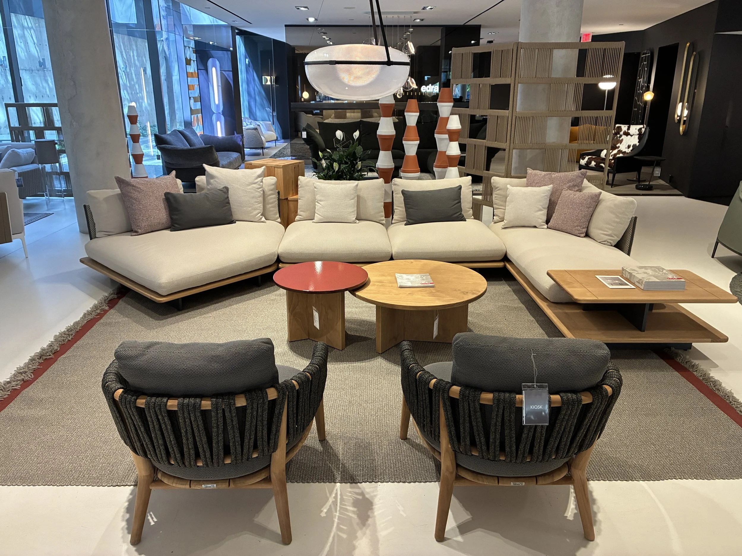 Talenti Venice Outdoor - Sectional + Coffee Table + Lounge Chairs (Items available separately) 
