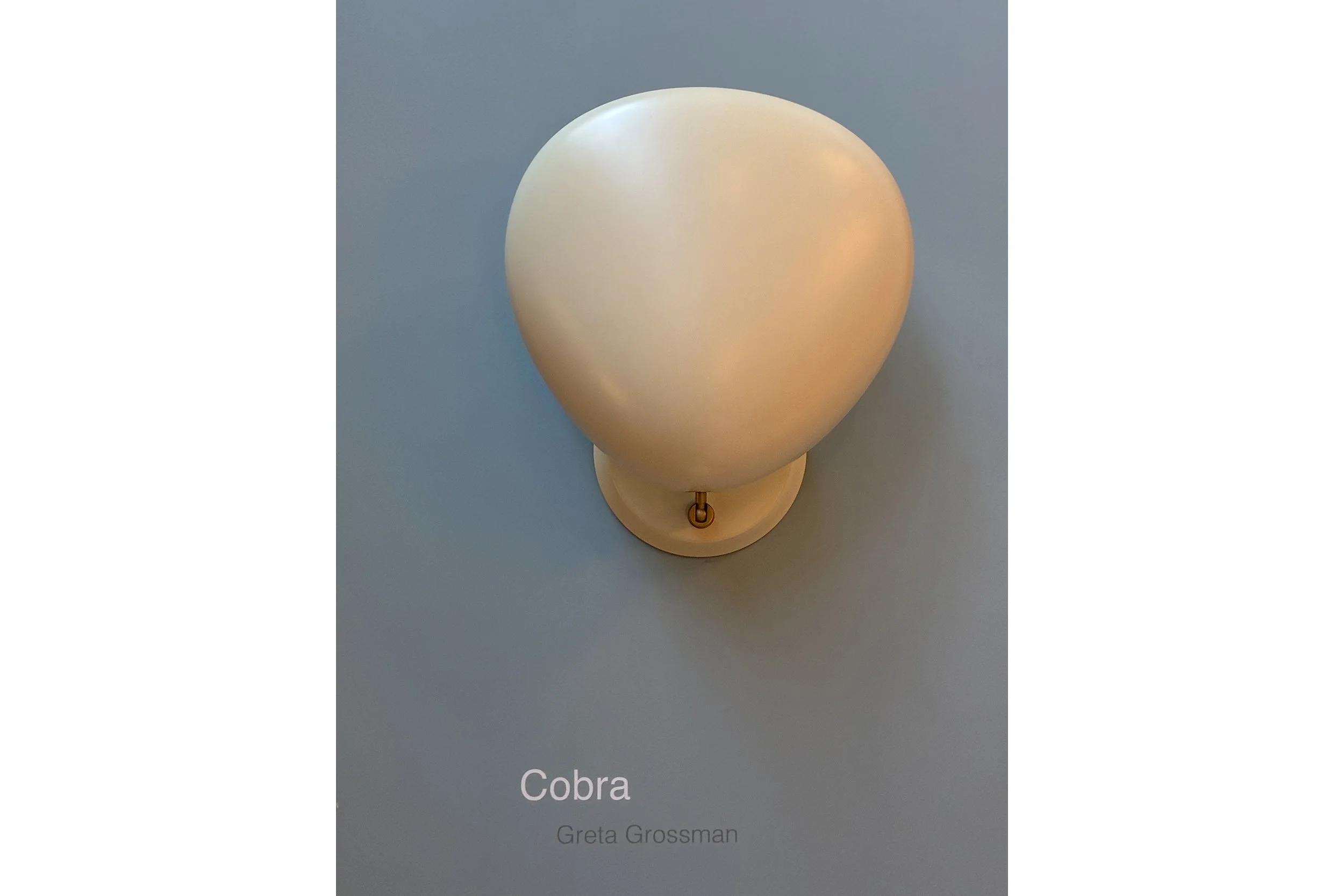 Gubi Grossman Cobra Wall Lamp - Matte White
