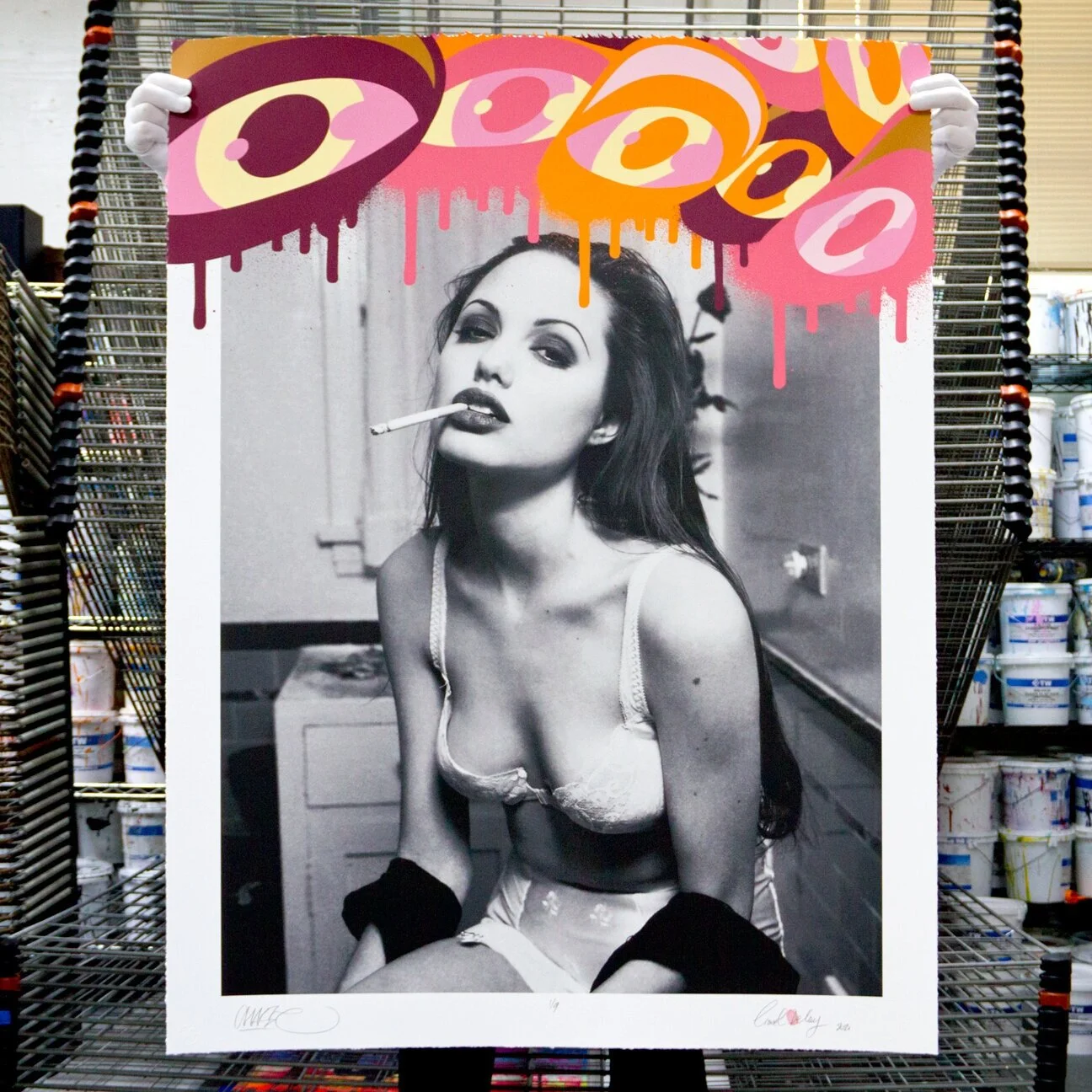 THE ART OF CHASE X LIONEL DELUY "ANGELINA" (WARM) LARGE FORMAT S/N