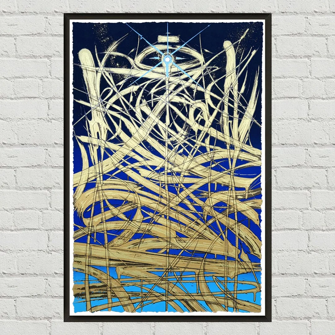 SABER "Midnight Blue & Gold"