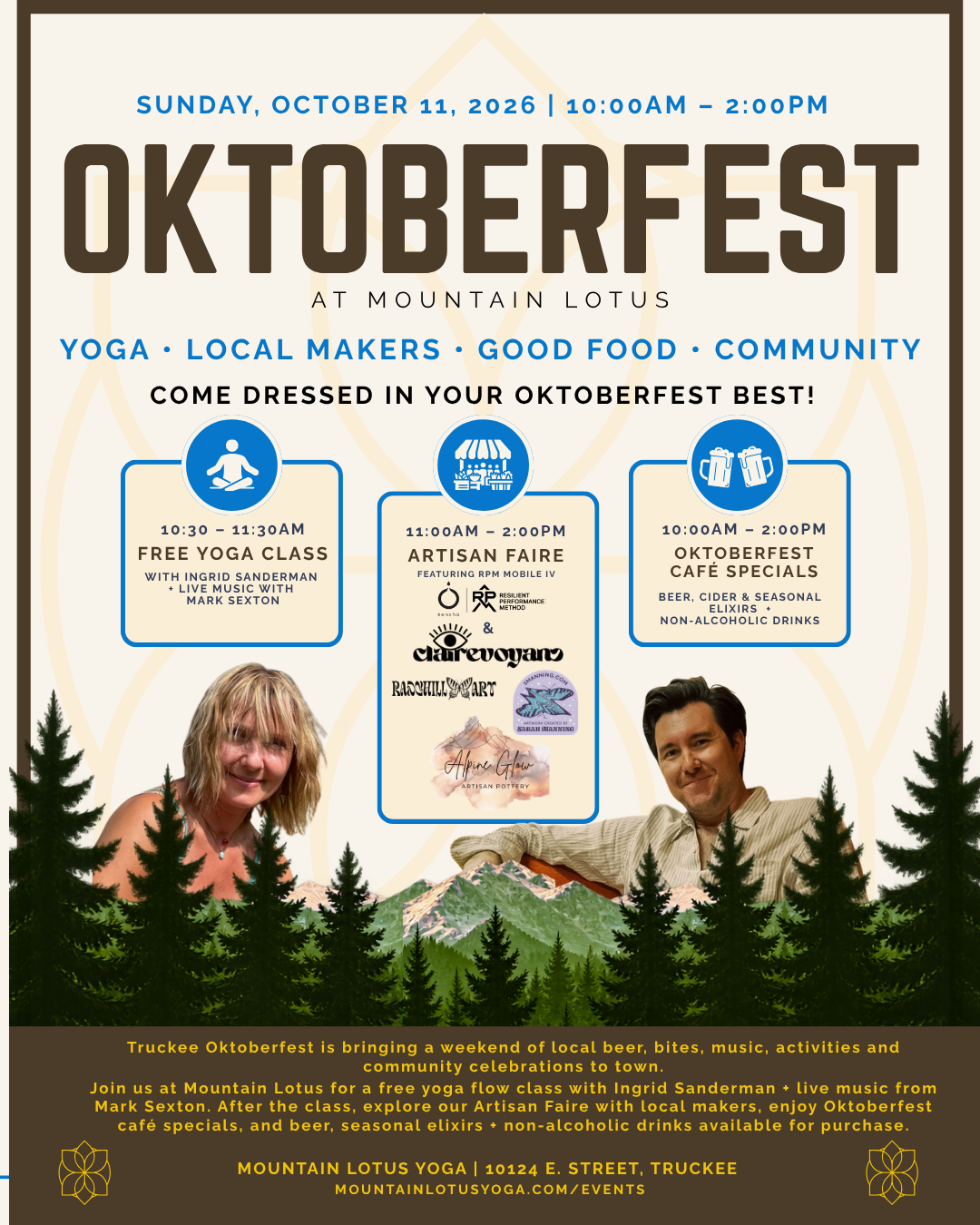 Truckee Oktoberfest at        Mountain Lotus