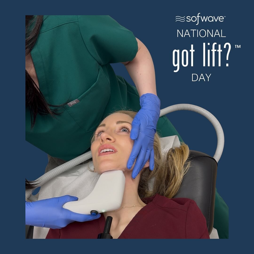 We&rsquo;re celebrating with Sofwave&mdash;where confidence, collagen, and community come together 💫
Today&rsquo;s spotlight: ✨ jawline goals ✨ Who else is feeling the lift?
#GotLift #GotLiftDay2025 #Sofwave @sofwavemed